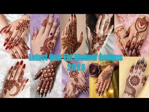 Eid mehndi design 2026 | back hand mehndi design simple easy and beautiful | simple mehndi design
