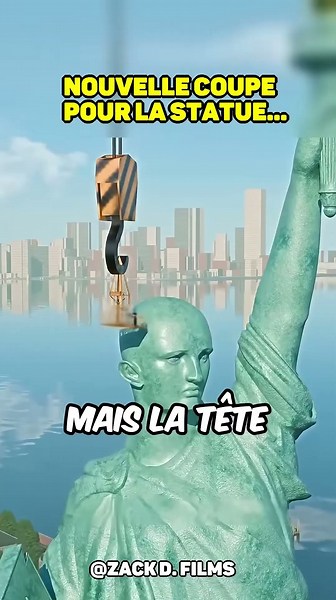 Et Si La Statue De La Liberté Avait De Vrais Cheveux 🤔