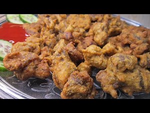 Mutton Pakora Recipe | Special Mutton Pakora Fry By Food & Fun