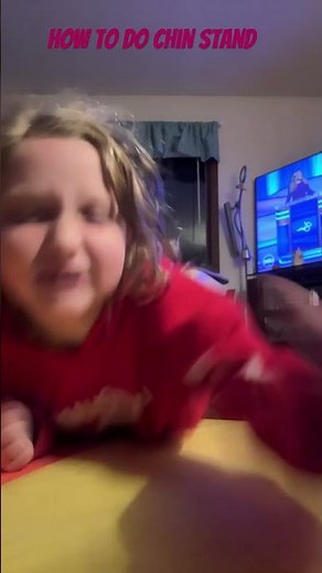 How to do chin stand