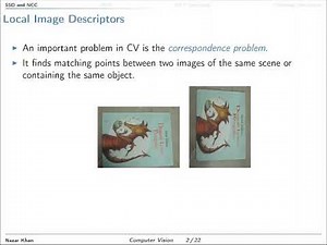 CS565 Computer Vision, Lecture 8: Local Image Descriptors (Spring 2021)