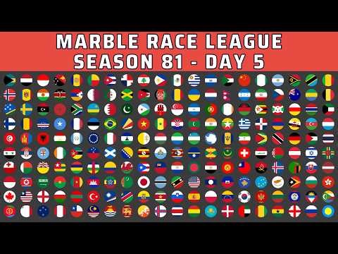 Marble Race League Session 81 Day 5 ~ 200 Countries