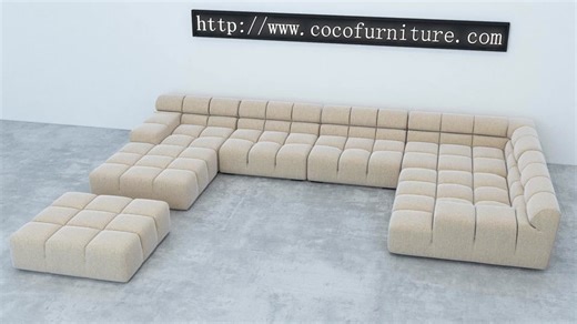 Tufty Time: El Sofá Modular de B&B Italia