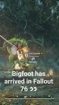 #shorts #fallout #gaming #fallout 76 #bigfoot #gameplay