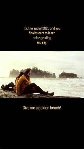 Yuyou.photo&videographer on Instagram: "DaVinci color grading learning journal 4 What I did with the 3 marks on the first scene: 1. I was trying to simulated a soft morning sunlight from the left 2. I wanted to enhanced the ground area (sand & driftwood) 3. I wanted to isolate the small islands in the distance, reduce haze and boost contrast, in order to add more depth and layering to the image. What would you adjust differently in this grade?"