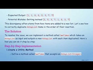 How to Duplicate ArrayList Items in Java While Maintaining Insertion Order