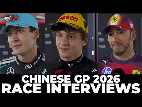 F1 Drivers Post Race Interviews | Chinese GP 2026