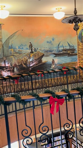 Now through mid-January, the grand drape from the old Moulton Opera House will be on display at the Laconia Public Library! Thanks to a grant from the New Hampshire Council on the Arts, this 1887 drape was restored and installed by a collaboration of the Laconia Historical and Museum Society, the City, and the Library in 2014-15. At the time, Brenda Kean, then-executive director of LHMS, said, "This is a very exciting time for us. The fact that the drape survived Urban Renewal and will once agai