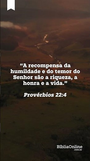 Provérbios 22:4 📖❤️‍🔥