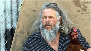 Sons Of Anarchy's Mark Boone Junior and his pet chicken star in indie supergroup Sweet Apple's new video
