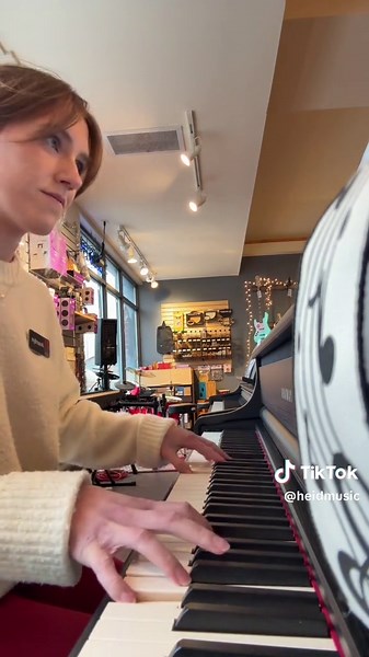 The Clavinova CLP-875 = grand piano vibes with digital perks. Wooden keys, rich sound, Bluetooth, lessons and more. Pure magic. 🎹✨ #clavinova #yamahapiano #piano #musicstore