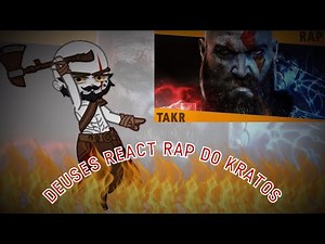 🍒 Deuses React ao Rap do Kratos [TAKERU] 🍒