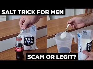SALT TRICK (SCAM?) ⚠️ SALT TRICK FOR MEN VIDEO - WHAT IS THE SALT TRICK - SALT TRICK INGREDIENTS