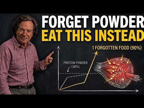 Stop Buying Protein Powder: This 1 Forgotten Food Rebuilds Muscle 3x Faster After 60