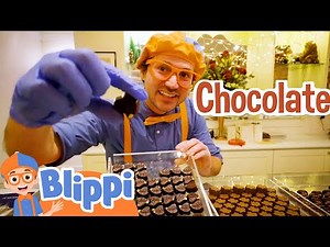Blippi goes Chocolate Making! | Blippi | Shows for Kids - Explore With Me!