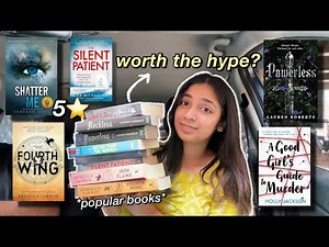 I Read the most *VIRAL* books- are they worth the hype?✨- MUST READ, 5 star reads, overrated books📚