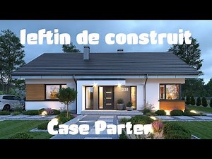25 de modele de case doar cu partier.Practice si ieftin de construit.