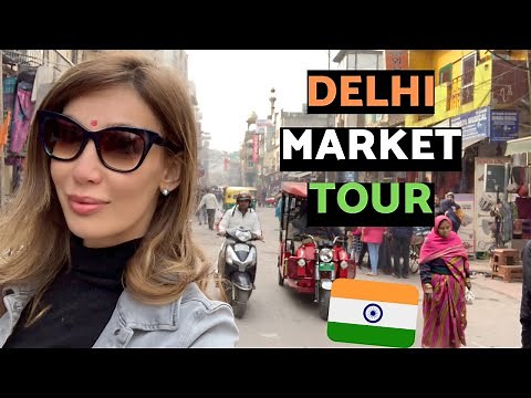 Exploring Delhi's Markets / Main Bazaar / Old Delhi & Dilli Haat #DelhiTravelVlog #IndiaTravelVlog