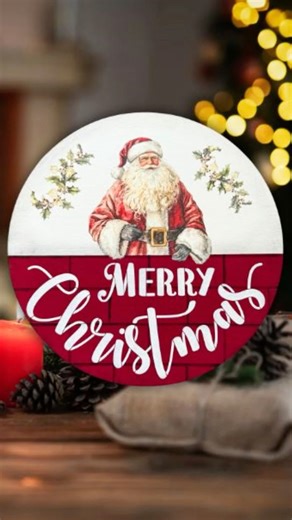 🎅🔥 Santa’s peeking out of the chimney… and it’s too cute not to craft! ❤️✨ Perfect for your holiday decor—simple, festive, and so fun to make! 🎄🎨 ✨ Save this for Christmas crafting inspo! | Essential Stencil