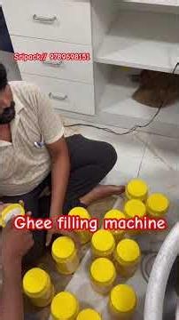 ghee filling machine ghee filling machine sripack #machine
