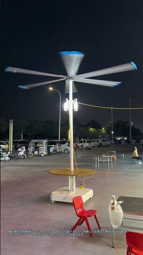 屋台用大型扇風機に、ミスト冷房のアイデアが届きました！羽根に穴を開けて散水するか、既製のミストシステムを取り付けるだけで、涼しさが倍増します。