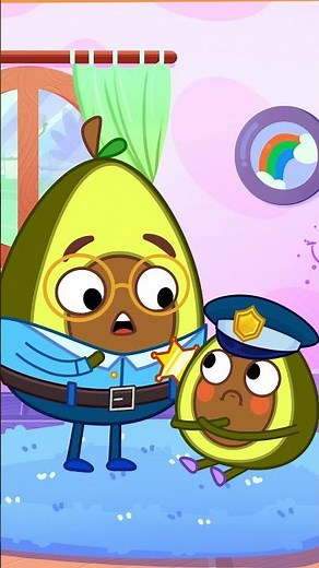 "Daddy, don't go! I'll miss you!" 🚔💔🎵Pit & Penny Funny Stories 🥑