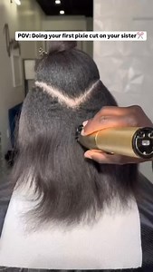 2M views · 66K reactions | Cutting your FIRST pixie and killing...