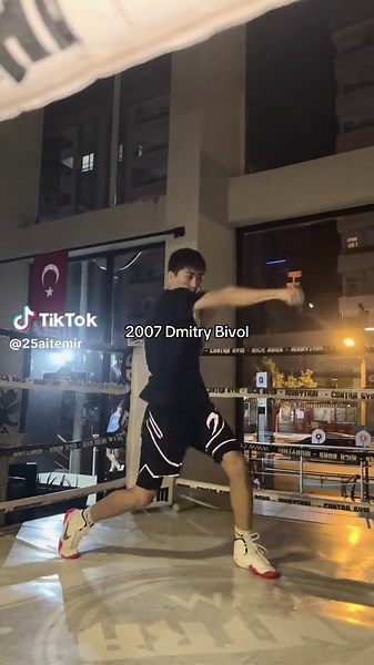 Young Bivol Soviet-Style Boxing Training