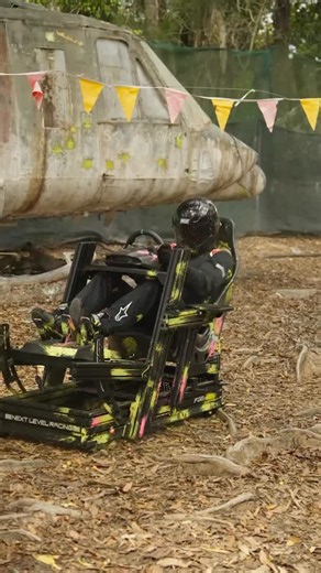 Racing & Flight Simulation + Motion & Haptic on Instagram: "Ooh, that’s gotta hurt! 😬 We asked YOU how you wanted to see us test the durability of the Next Level Racing elite range and this is what you said! 🎨 What’s next?! Drop your suggestions below! ⬇️ Thank you @skirmishgoldcoast for letting us pull off this crazy experiment! #nextlevelracing #simracing #prank"