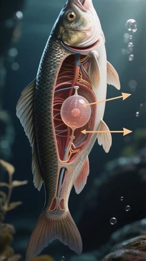 Why Do Fish Never Stop Swimming? 🐟 The Secret of the Swim Bladder! 🌊