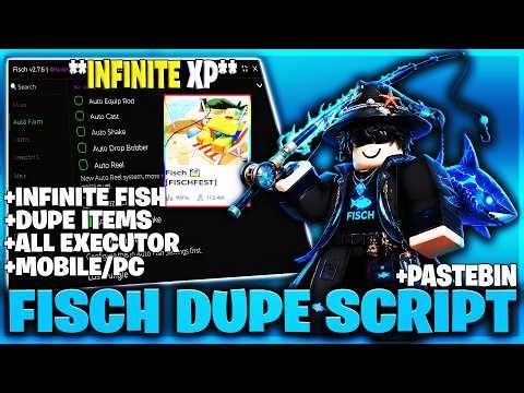 🎣 Fisch Script Pastebin 2026 🔥 INSTANT FISHING & INFINITE FISH 🦈