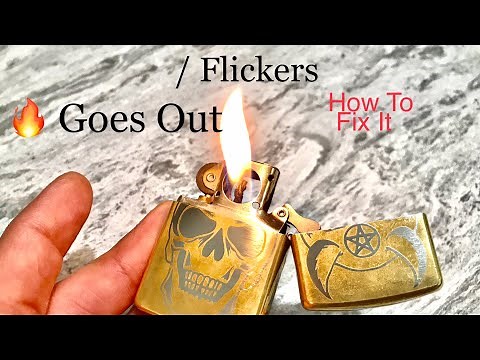 My Zippo Flame Goes Out / Flickers