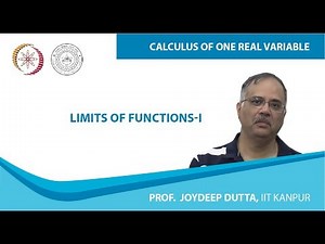 Limits of Functions-I Video Lecture | Calculus for IIT JAM Mathematics