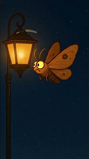 Moths Navigate by the Moonlight
