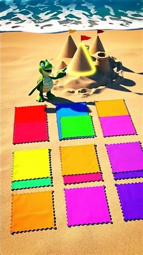 Toby Turtle’s Shape Beach | Learn Shapes in Nature for Kids