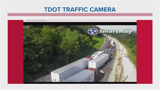 TDOT: I-40 East closed in Roane Co. near Rockwood after multi-vehicle crash