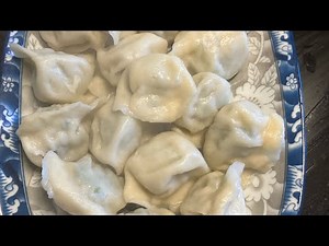 How to Make Dumplings from Scratch (filling, dough, wrapping)