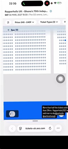 Sarkodie Set to Make History at O2 Arena