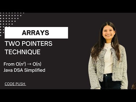 Two Pointer Technique in Java | Simplest Explanation with Real-Life Example | DSA for Beginners
