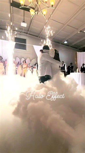 3.8K views · 46 reactions | When Halo Effect takes center stage, the magic appears... ✨ Mr. & Mrs. Cook glowed beneath clouds, sparklers, and a custom floor wrap that shimmered with forever. Congratulations, Bob Cat & Tori Minniefield! Thank you for trusting us with the visual effects for your special day! www.haloeffect20.com Decor: Ebony Jones #HaloEffect #TheCookWedding #LuxuryWedding #wedding #DanceOnClouds #DreamyEvents #AlabamaWeddings | Halo Effect | Facebook