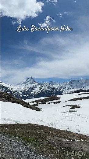 Lake Bachalpsee | A Dreamy Pristine Alpine Lake Hike in Switzerland | Grindelwald First #swisshike