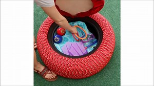 8.9K views · 168 reactions | Life Hack - How To Make Sofa with Used Tire ( DIY Tyre-Sofa) | Jaki & Zim | Facebook