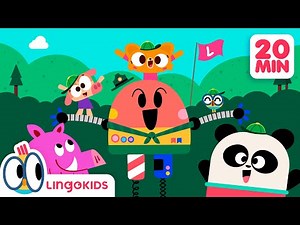 🎵 SING & LEARN at LINGOCAMP! ⛺🎵 ABCs and Counting Fun! Lingokids