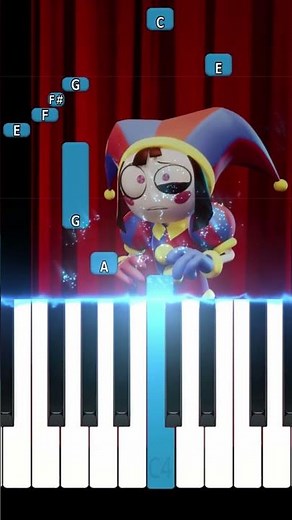 The Amazing Digital Circus Theme | EASY Piano Tutorial