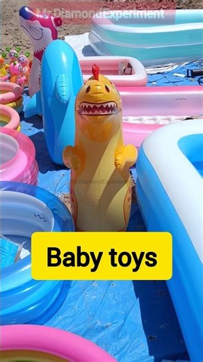 Baby bathing balloons toys. #babytoys #baby #trendingytshorts