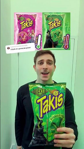 ELPHABA OR GLINDA?? 💚 🩷 Wicked x Takis Collab!! 🥵🌶️