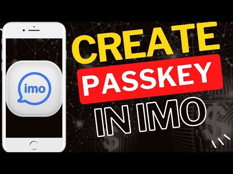 How to Create a Passkey in imo App