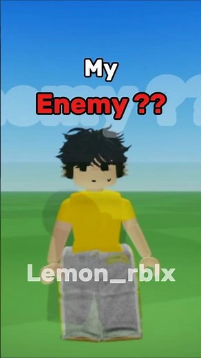 You are my enemy !! #roblox #foryou #edit