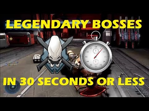 Halo Infinite - How To Defeat Most Legendary Bosses In 30 Seconds Or Less