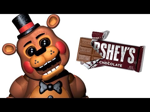 FNAF Characters and their second favorite candy